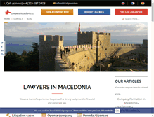 Tablet Screenshot of lawyersmacedonia.com